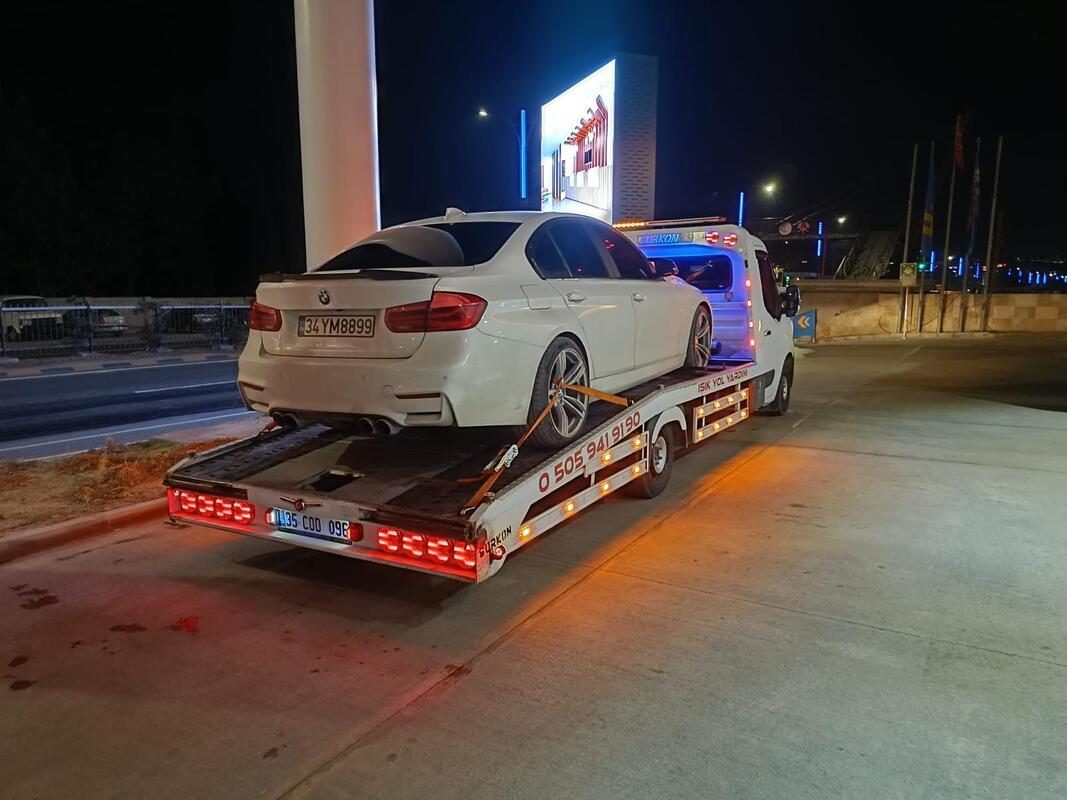 Narlıdere kaza sonrası kurtarma